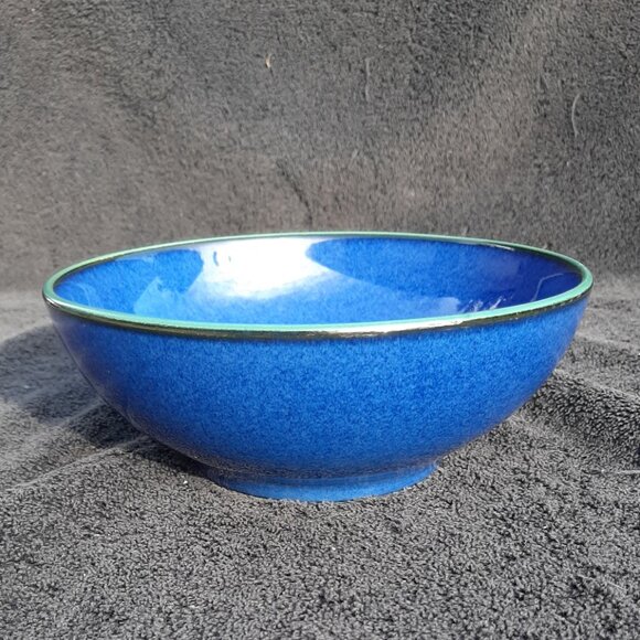 Denby Metz Pasta  Soup Bowl 6.5" D (1) Green Blue Metz - Picture 5 of 8